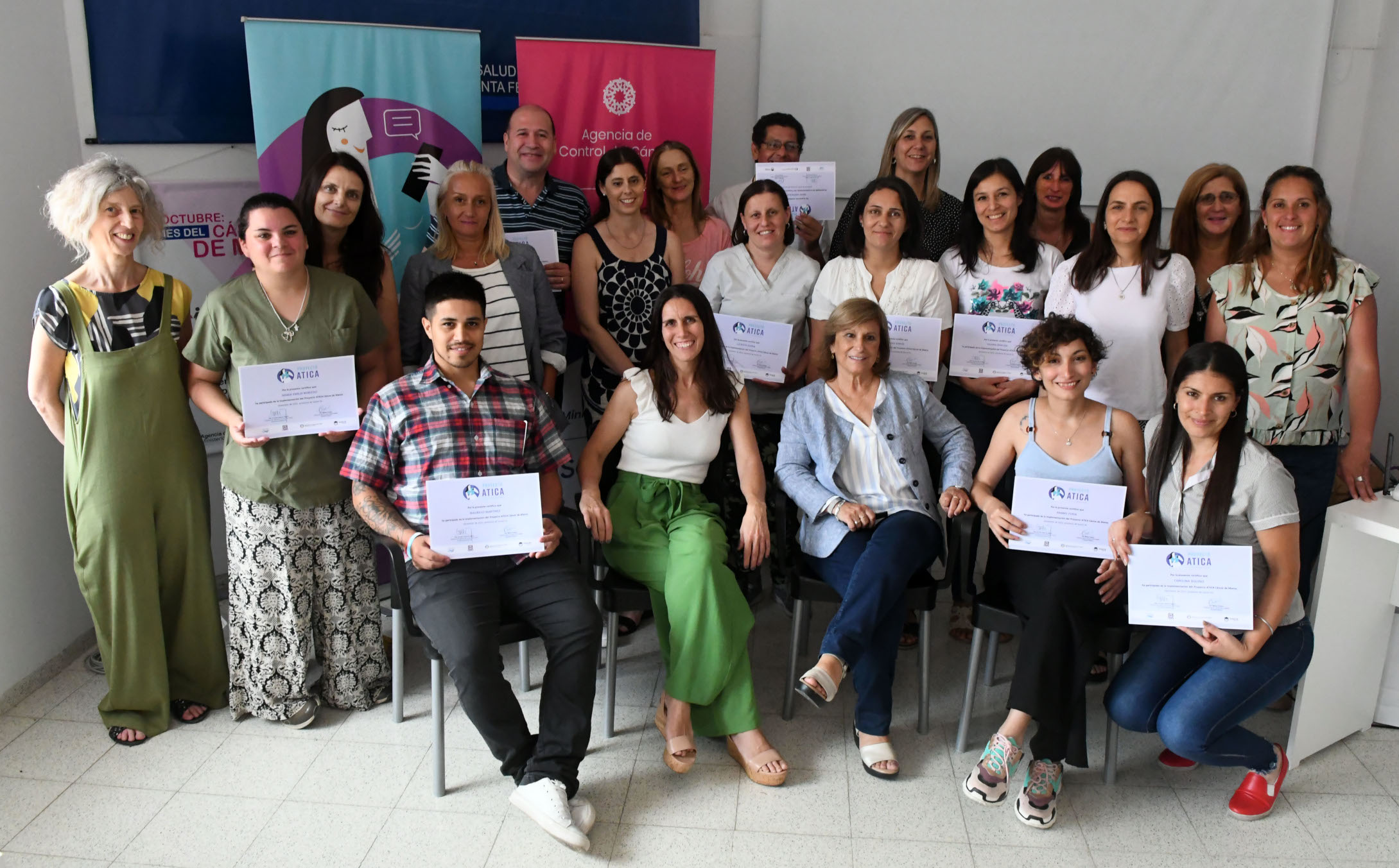 The ATICA Project for breast cancer ended with a meeting in Santa Fe